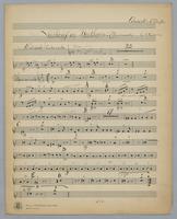 Nachruf an L. van Beethoven - Parts: Cornet 1,