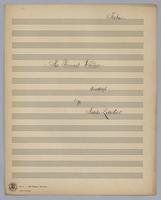 The Pennant Winners - Parts: Tuba,