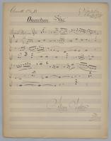 Ouverture : She - Parts: Clarinet 1,