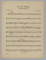 In the Forge - Parts: Clarinet 2 in A,