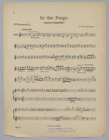 In the Forge - Parts: Clarinet 1 in A,