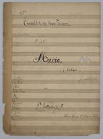 Marie : Schottish - Parts: Flute