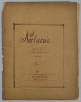 Nocturno : Souvenier de Clara Schumann : in Bb Major : for Piano