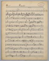 Hamlet : Ouverture - Parts: Oboe 1