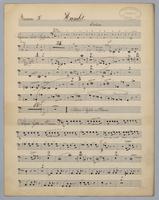 Hamlet : Ouverture - Parts: Bassoon 3
