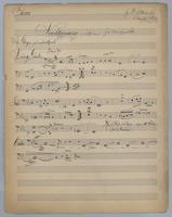 Nachtgesang : in B Dur - Parts: Bass