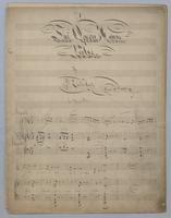 The Opera House Valse - Score