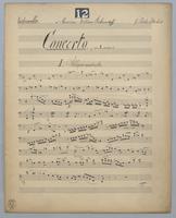 2nd Concerto - Parts: Violoncello