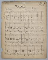 Valentines : Valse No. 10 - Score