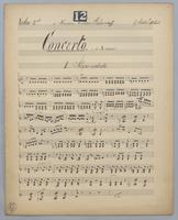 2nd Concerto - Parts: Violin 2