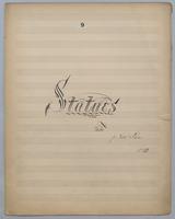 Statues : Valse - Score