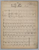 Vanity Fair : Valse No. 14 - Score