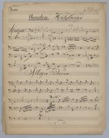 Hützelheiser : Ouverture - Parts: Bass