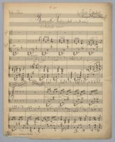 Barcarolle Sentimentale - Score