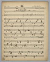 Serenade : [no.] 25 - Score