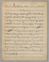 Symphony : in D Minor - Parts: Bassoon 3