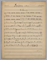 Symphony : in D Minor - Parts: Flute 3