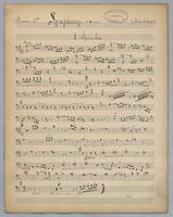 Symphony : in D Minor - Parts: Bassoon 2