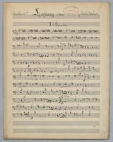 Symphony : in D Minor - Parts: Trombone 2