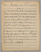 Symphony : in D Minor - Parts: Oboe 1