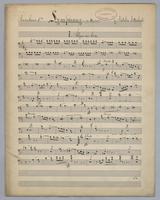 Symphony : in D Minor - Parts: Trombone 1