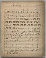 Symphony : in D Minor - Parts: Violin 1