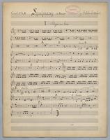Symphony : in D Minor - Parts: Cornet 2