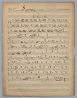 Symphony : in D Minor - Parts: Flute 1