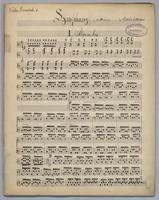 Symphony : in D Minor - Parts: Viola