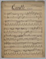 Gavotte : The Coquette : [for] piano : [in Bb major],