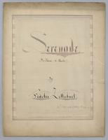 Serenade : for Piano, 4 Hands : [in F major],