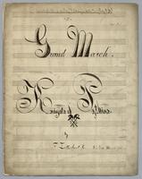 Grand March : Knights of Pythias : [for] Piano : [in C major],