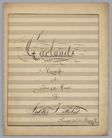 Garlands : Mazurka : for Piano, 4 hands : [in Bb major],