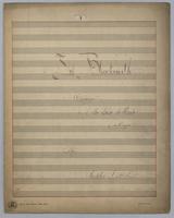 The Blacksmith : Morceau : for Piano, 4 Hands : in C Major,