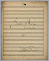 School March : for Piano, 4 hands : [in C major],