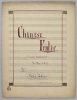 Chinese Frolic : Morceau Characteristique : for Piano, 4 Hands :[in G major],