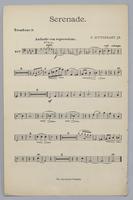 Serenade - Parts: Trombone