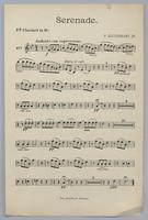Serenade - Parts: Clarinet 1