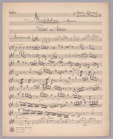 Meditation - Parts: Violin
