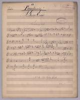 Fantasie : [no.] 10 - Parts: Violin