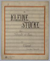 4 Kleine Stücke - Score