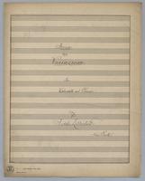 Tema con Variazione - Score