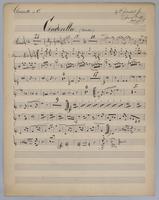 Cinderella : Ouverture - Parts: Clarinet in C