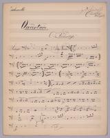 Ouverture : Die Weihnachtsfee - Parts: Violoncello