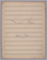 Lohmanns Allegorie - Parts: Violoncello and Bass