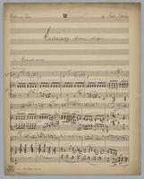 Erinerung : Morceau - Score
