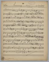 Erinerung : Morceau - Parts: Violin