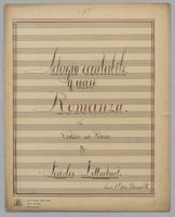 Adagio Cantabile quasi Romanza - Score
