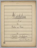 Meditation : [no.] 22 - Score