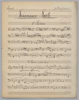 Schwannen-Suite - Parts: Violoncello